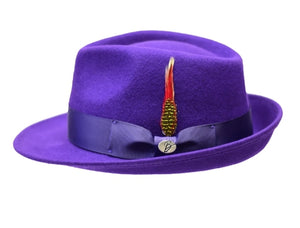 Bruno Capelo felt Hudson Fedora Hat