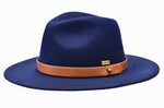 Load image into Gallery viewer, Bruno Capelo uptown Flat wool felt Brim
