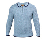 Load image into Gallery viewer, Prestige Polo Wool Blend Cable Sweater
