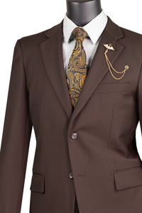 Vinci Executive 2 Pcs Solid Suit