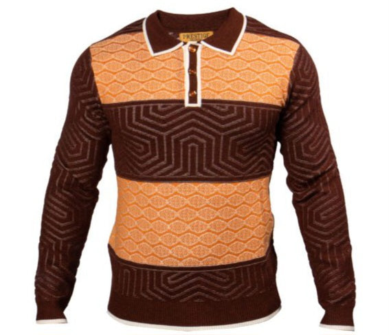 Prestige polo Two Tone Luxury Sweater