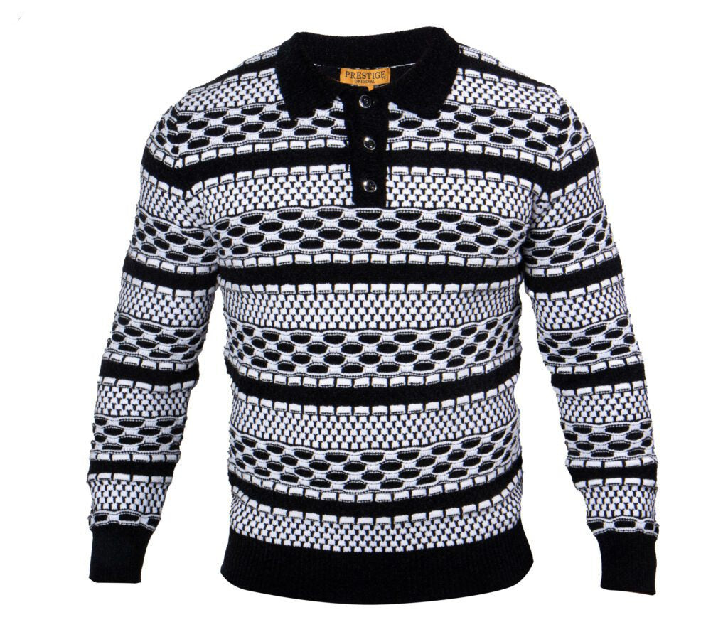 Prestige Chenille Polo Sweater