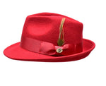 Load image into Gallery viewer, Bruno Capelo felt Hudson Fedora Hat
