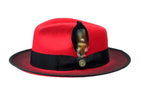 Load image into Gallery viewer, Bruno Conte Pinch Front Fedora hat
