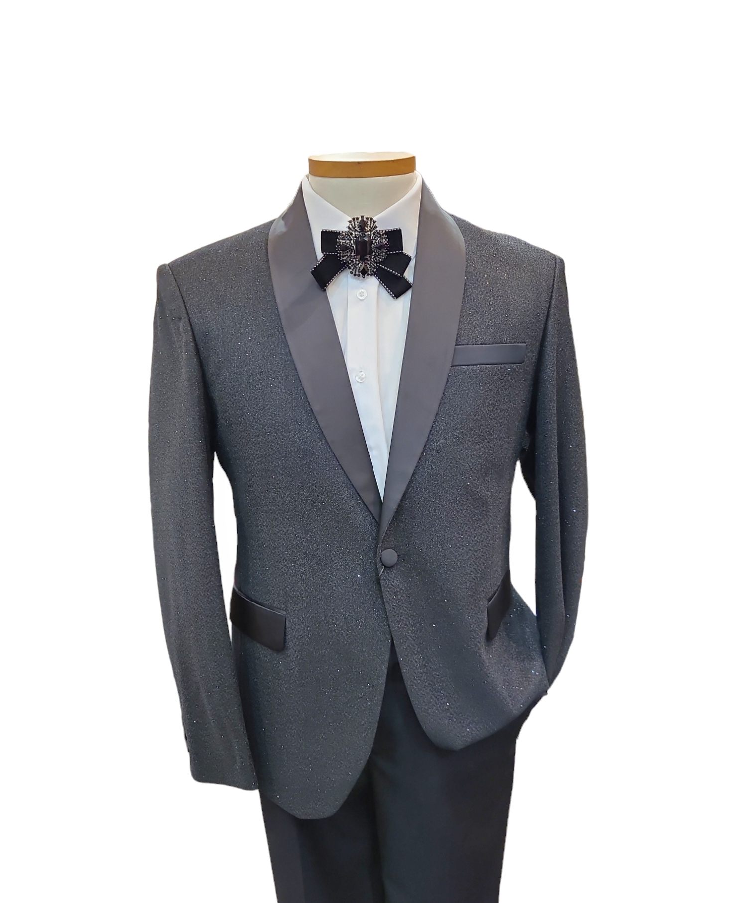 Slim Fit One Button Formal Jacket
