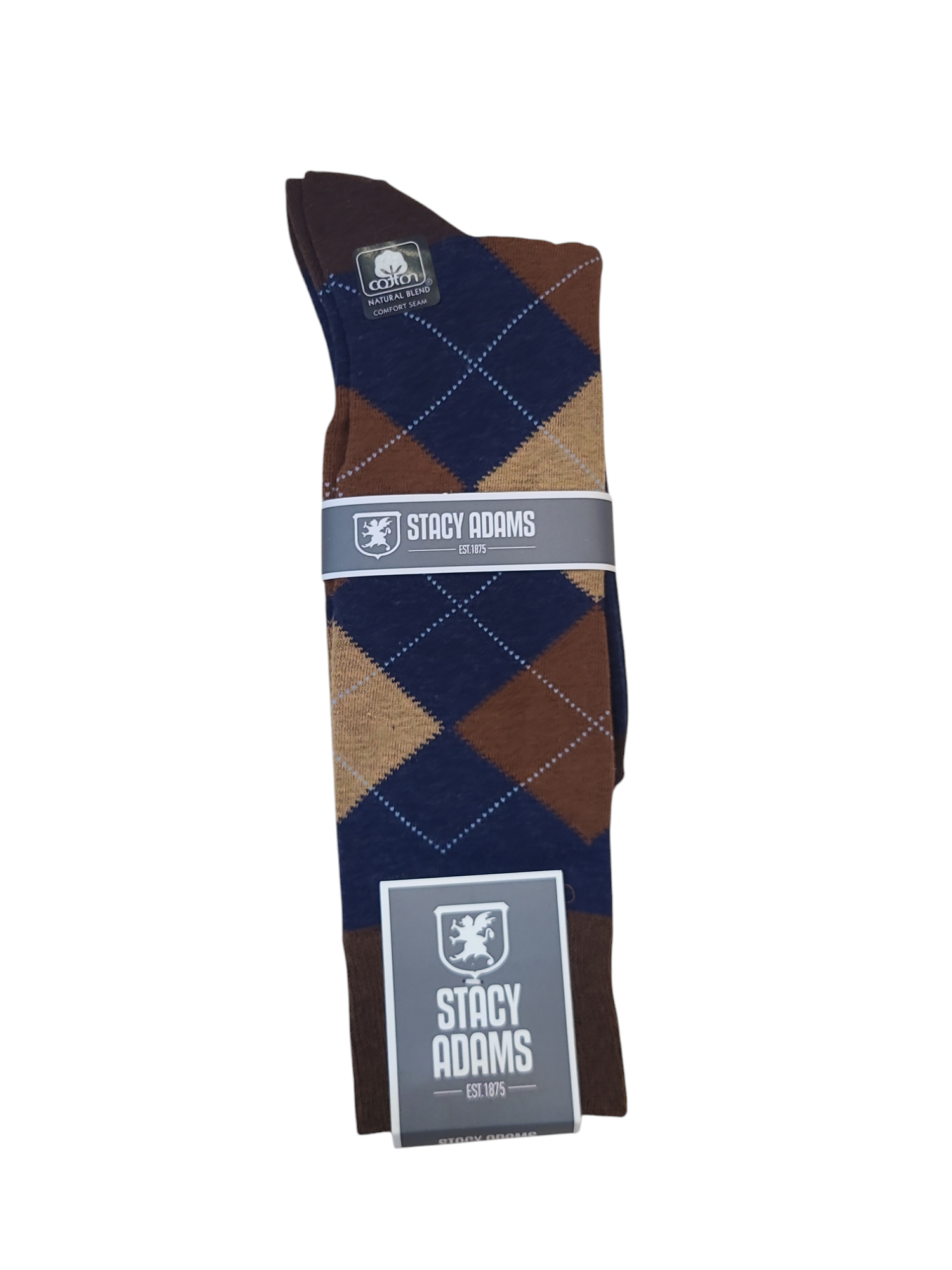 Stacy Adams Argyle Pattern Socks