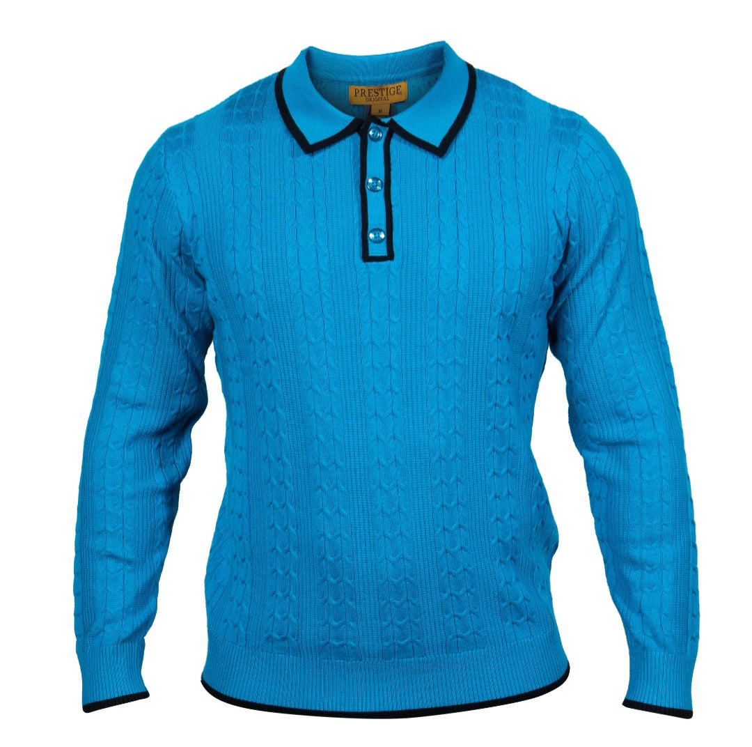 Prestige polo Cable Sweater