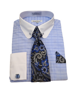 Load image into Gallery viewer, Daniel Elissa French cuff D shirt Combo
