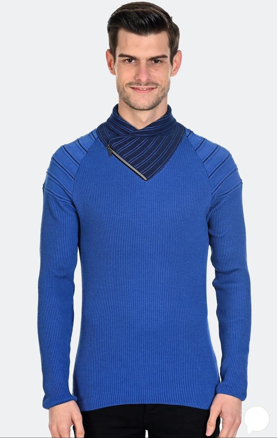 LCR Slim Fit Cotton Blend Sweater