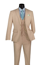 Load image into Gallery viewer, Vinci 3 pcs slim stretch suits
