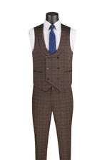 Load image into Gallery viewer, Vinci 3 pcs slim stretch suits

