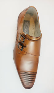 Giovani Tan leather shoes