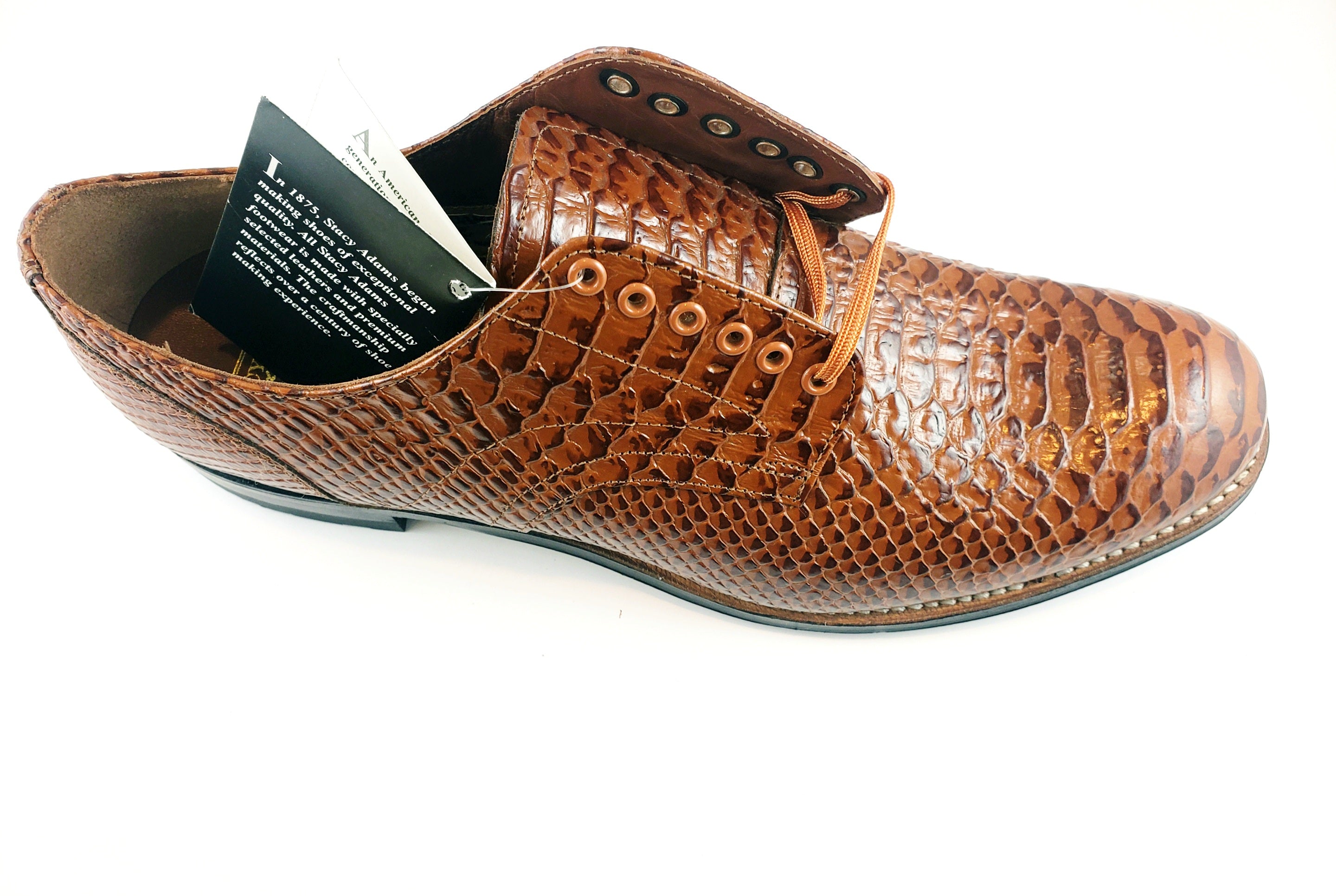 Stacy Adams Men's Madison Oxford - Tan - Size 14 Stacy Adams Men's Madison Oxford - Tan - Size 14