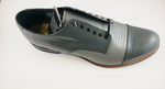 Load image into Gallery viewer, Gray Stacy Adams cap toe Shoe
