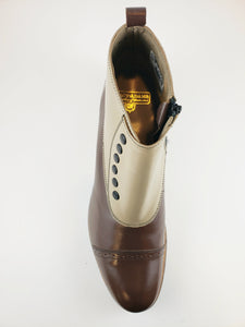 Two Tone Stacy Adams Boot with Spats