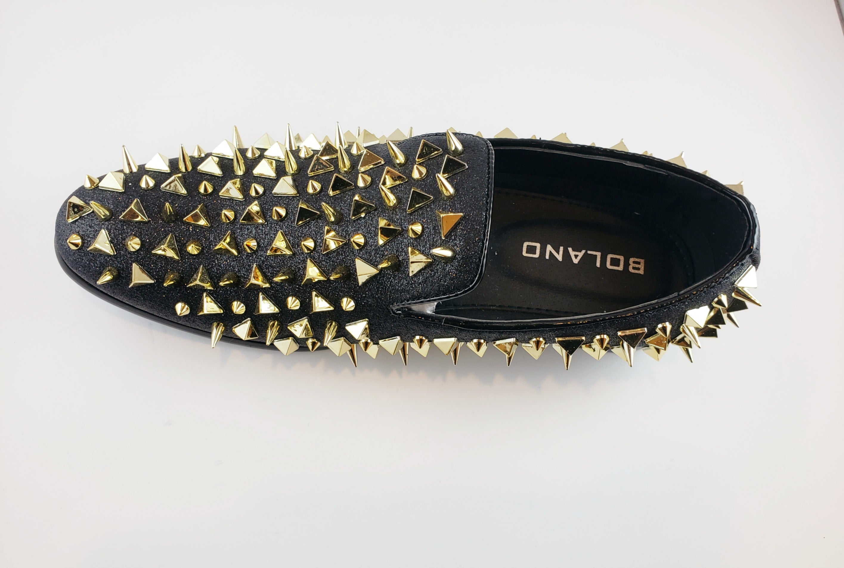 Boland Black and Gold spike shoes