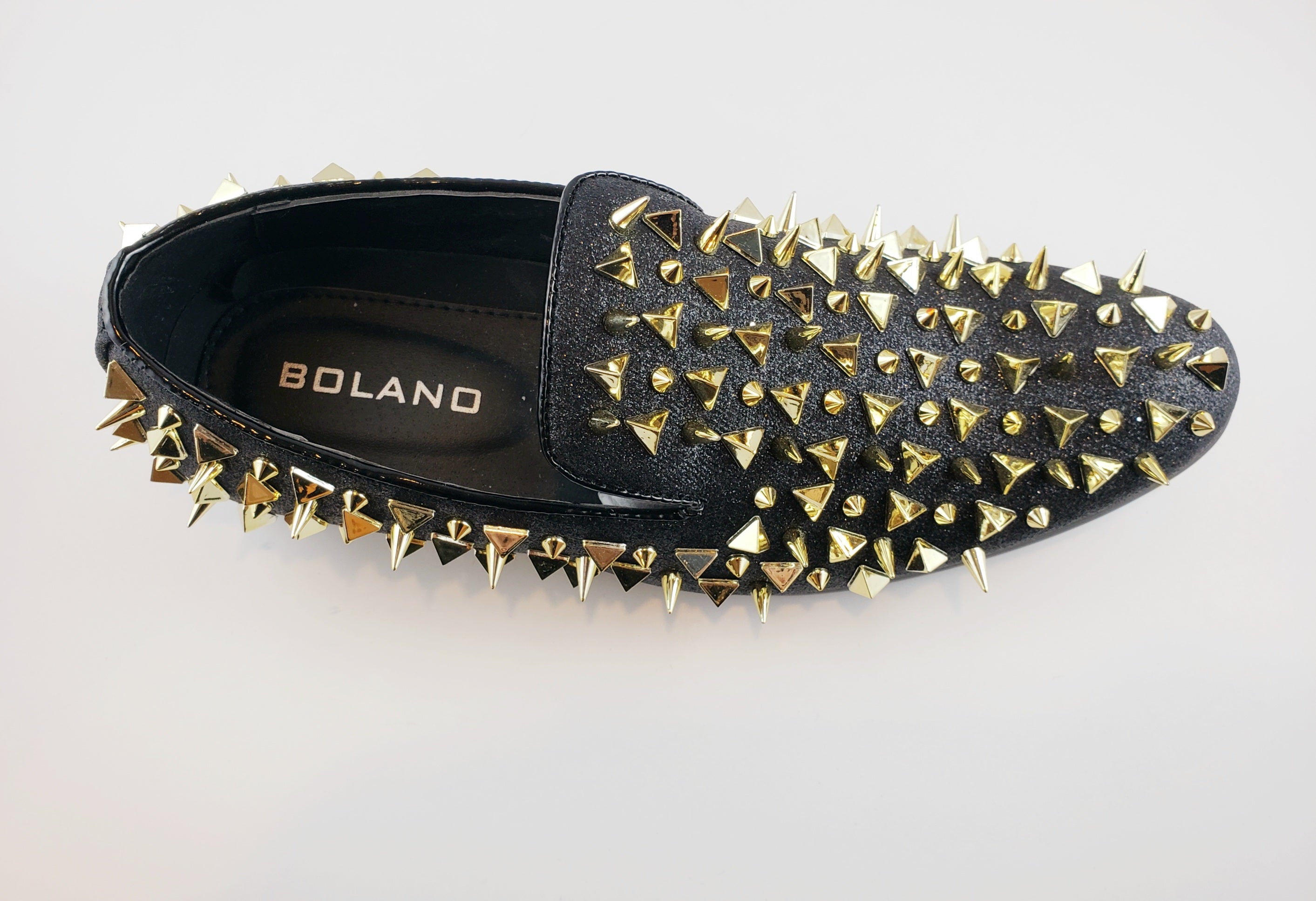 Boland Black and Gold spike shoes – Remo men's wear