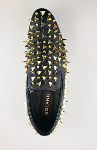 Boland Black and Gold spike shoes