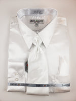 Load image into Gallery viewer, Satin Dress shirt with matching Tie set
