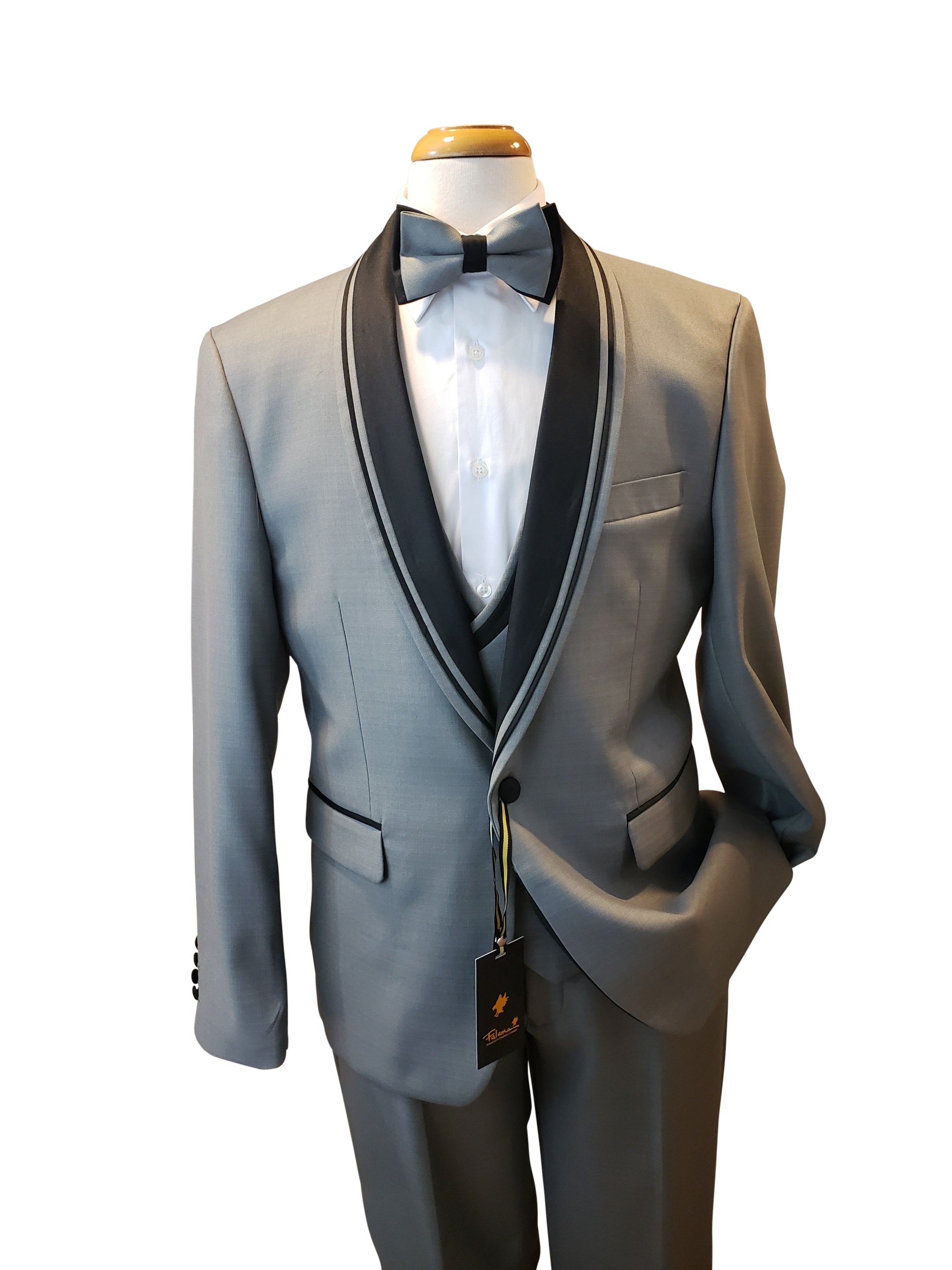 Three Piece Falcone Modern fit suit