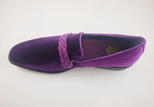 After Midnight Velour slip on shoes