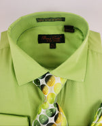 Load image into Gallery viewer, Bruno Conte Dress shirt with Matching tie set
