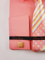 Load image into Gallery viewer, Bruno Conte Dress shirt with matching tie set
