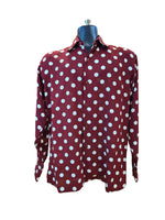 Load image into Gallery viewer, Polka dots Long Sleeves Fashion Shirt

