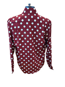 Polka dots Long Sleeves Fashion Shirt