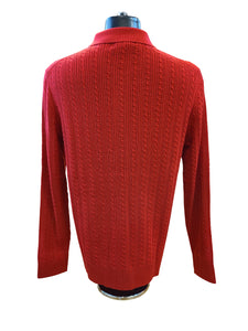 Prestige Cable polo style Sweater