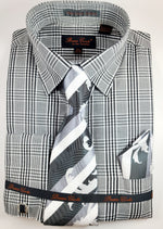 Load image into Gallery viewer, Bruno Conte plaid Dress Shirt
