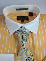 Load image into Gallery viewer, Pinstripe Dress shirt with Matching tie set
