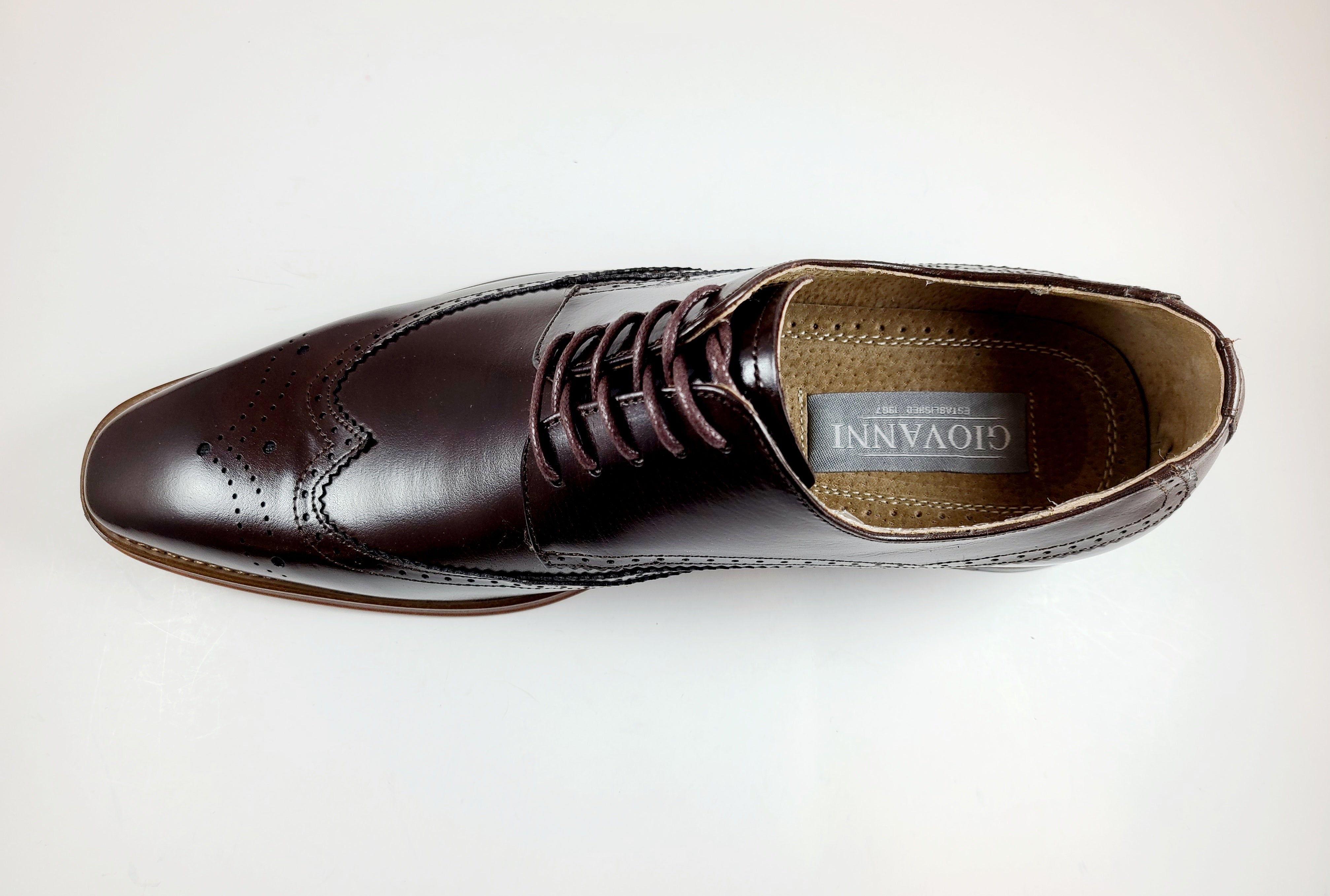 Giovani Wingtip shoes