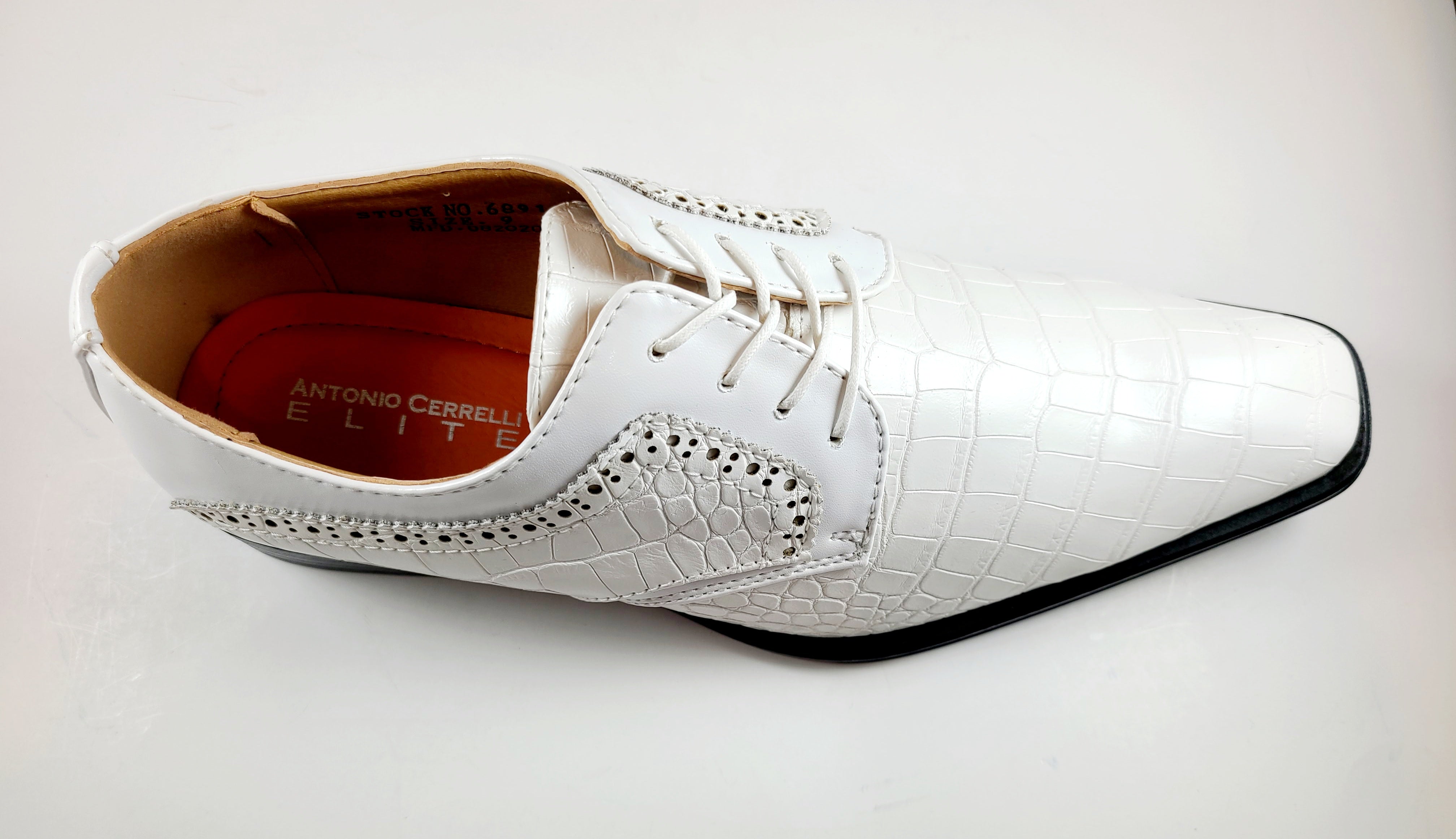 Antonio Cerrelli Elite Croc Print Shoes