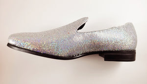 After Midnight slip on sequin  shoes