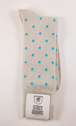 Load image into Gallery viewer, Stacy Adams polka Dots socks
