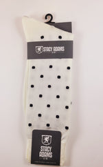 Load image into Gallery viewer, Stacy Adams polka Dots socks
