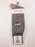 Load image into Gallery viewer, Stacy Adams Stripe and pinstripe Socks
