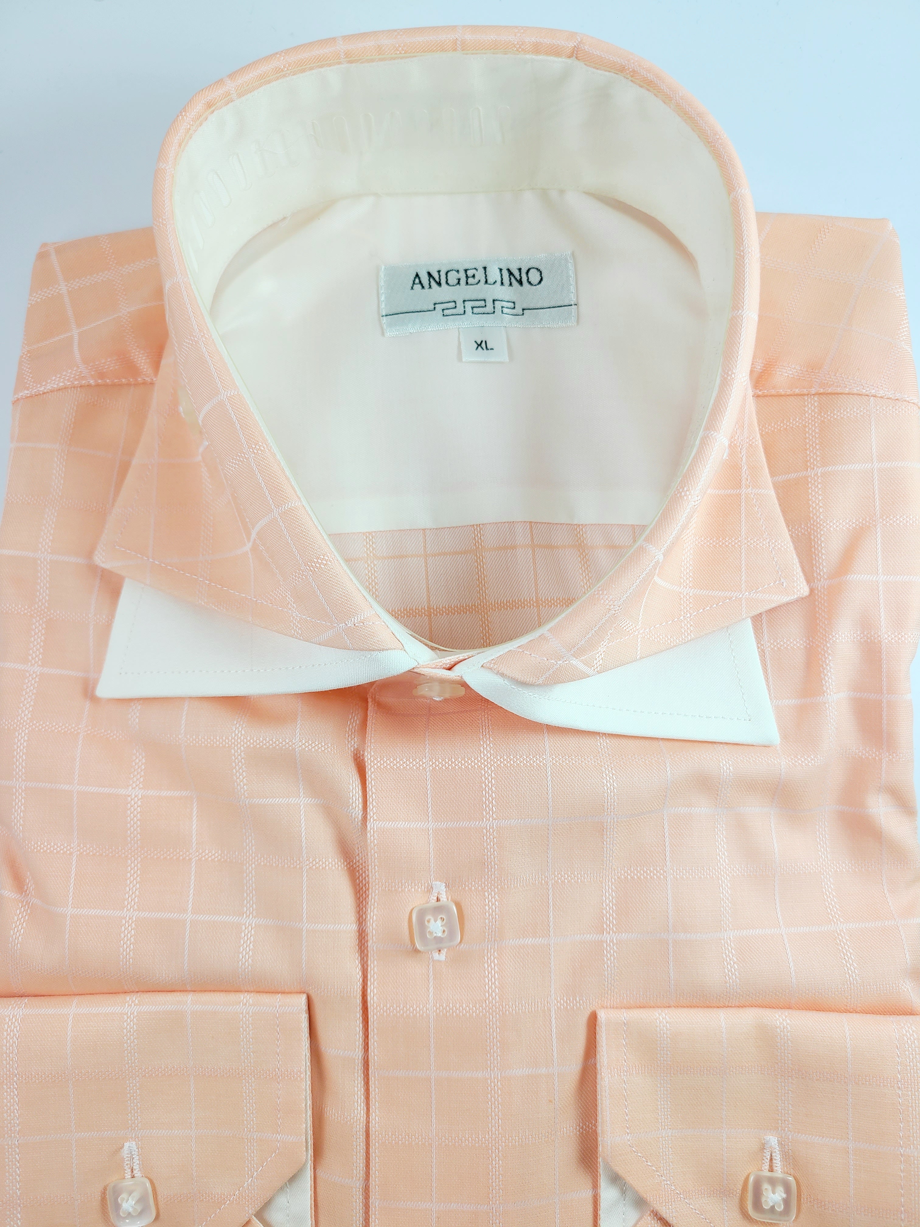 Angeleno Double Collar Plaid Shirt