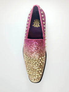 After Midnight Glitter Spike Formal Loafer in Black-Multi 12 After Midnight Glitter Spike Formal Loafer in Black-Multi 12