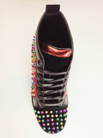 Load image into Gallery viewer, Royal High Top Spike Boot
