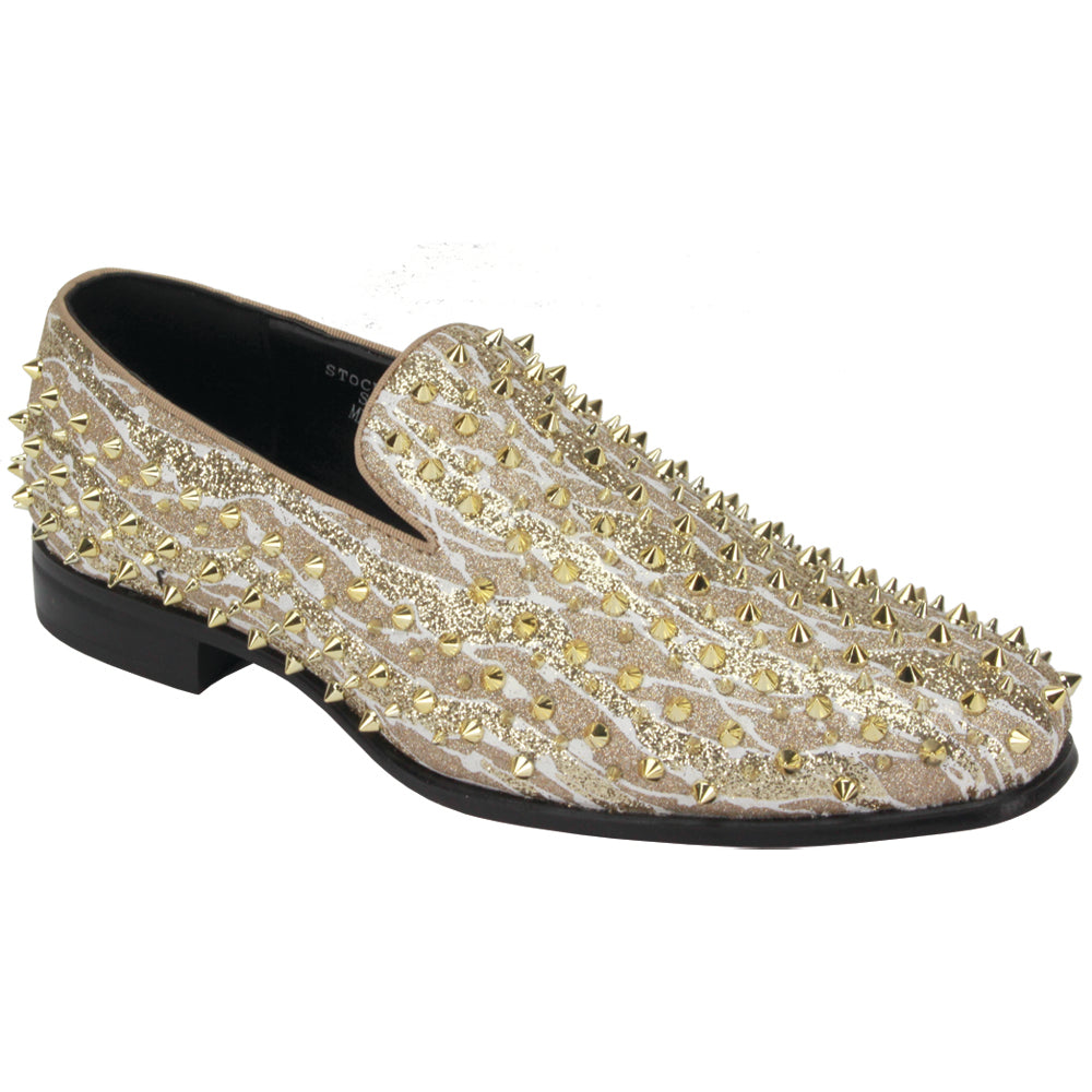 After midnight Slip On Spike Shoes