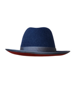 Load image into Gallery viewer, Bruno Capelo Fedora wool hat
