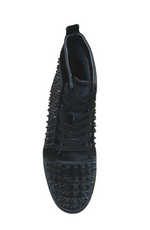 Load image into Gallery viewer, After Midnight lace up spike Shoes

