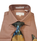 Load image into Gallery viewer, Bruno Conte Dress shirt with Tie set
