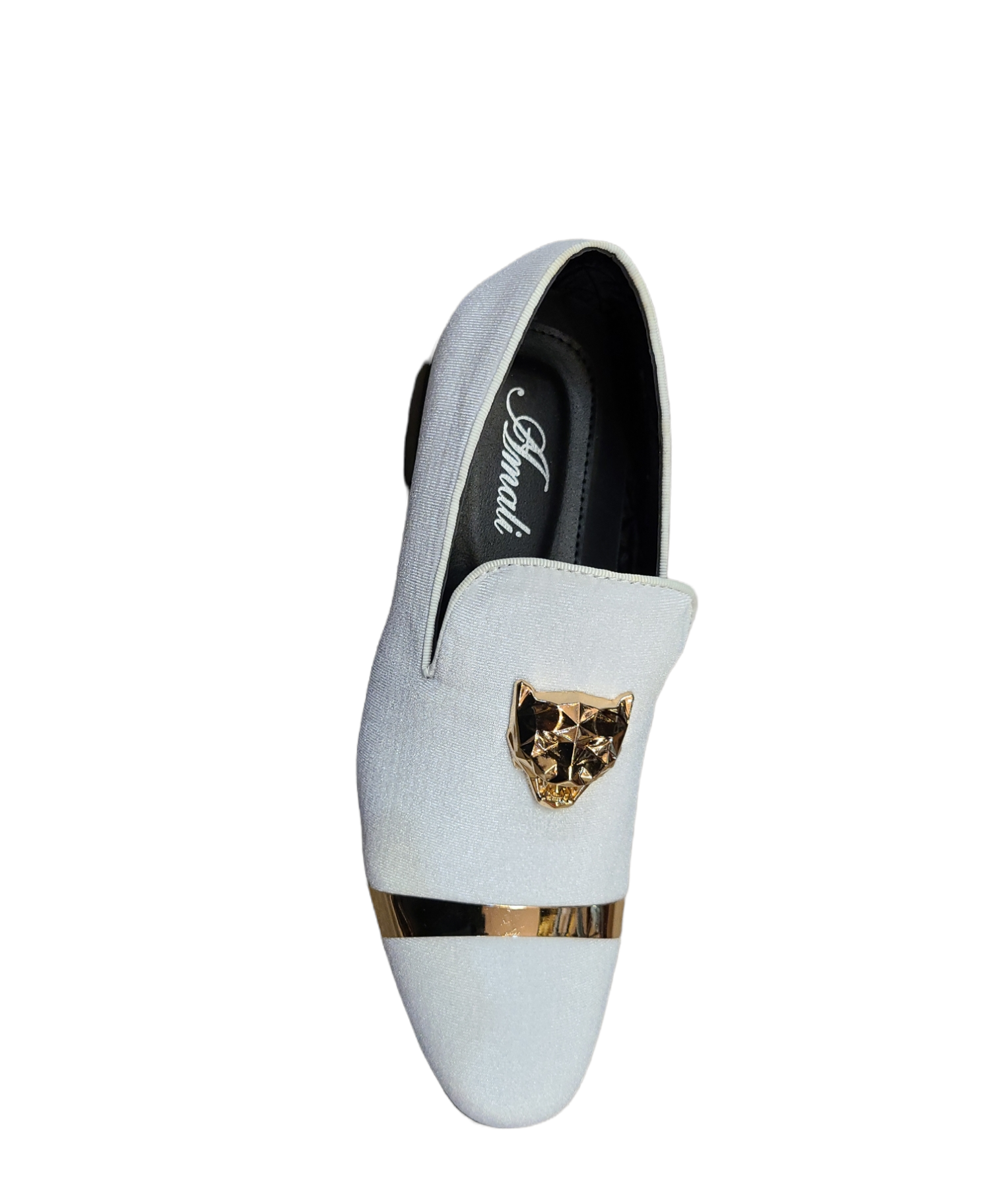 Amali Slip on Lion Emblem Shoes