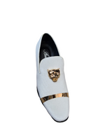 Load image into Gallery viewer, Amali Slip on Lion Emblem Shoes

