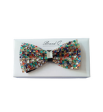 Load image into Gallery viewer, Brand Q Glitter Bow Tie

