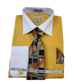 Load image into Gallery viewer, Fratello Two Tones Dress shirt
