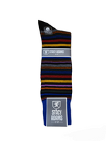 Load image into Gallery viewer, Stacy Adams Striped  Socks
